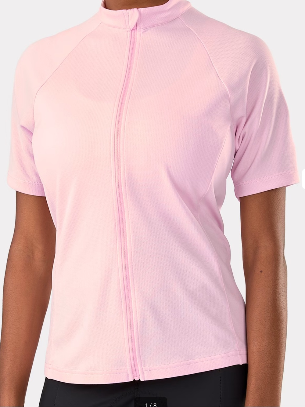 Trek Women’s Light Pink Short-Sleeve Cycling Jersey